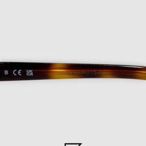 ⁦Miu Miu SMU04Z Tiger Brown Frame Gold LogoOptical Glasses⁩ - الصورة ⁦9⁩