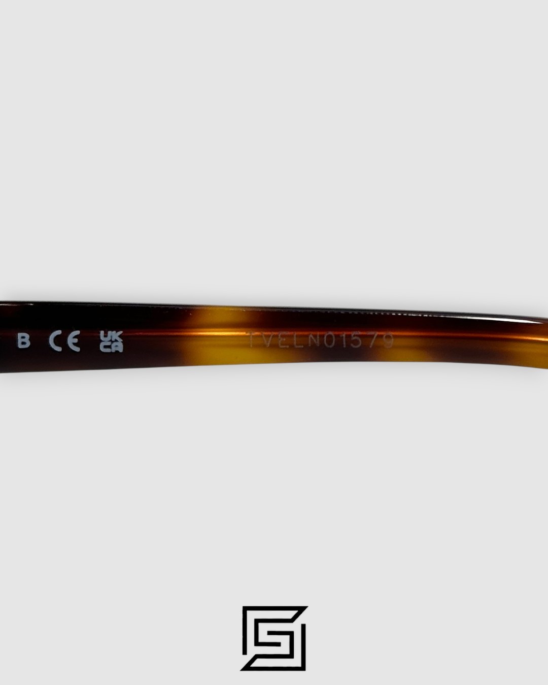 ⁦Miu Miu SMU04Z Tiger Brown Frame Gold LogoOptical Glasses⁩ - الصورة ⁦9⁩