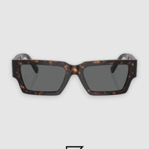 Versace VE4459 Tiger Frame with Dark Grey Lenses - Image 2