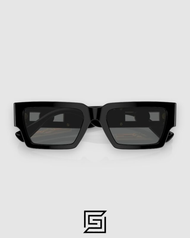 Versace VE4459 Black Frame with Dark Grey Lenses