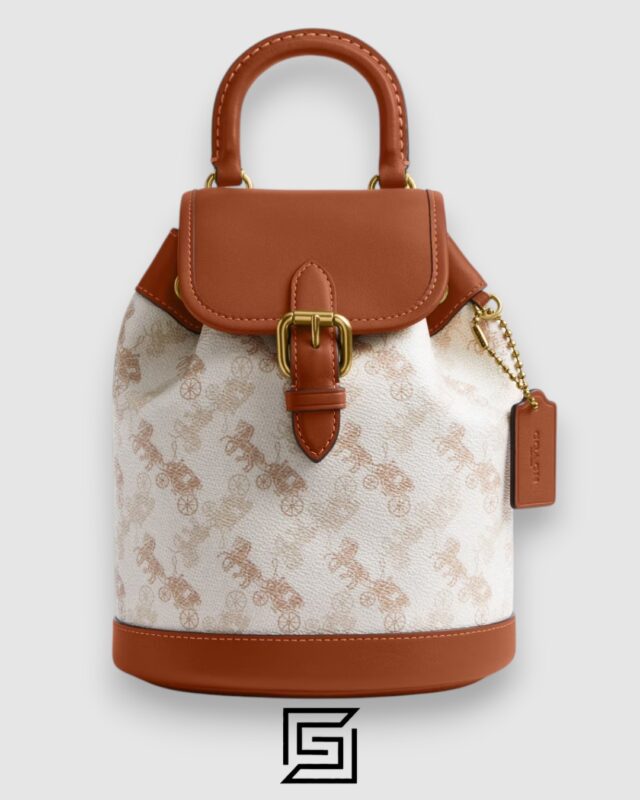 COACH HARPER BACKPACK WITH HORSE AND CARRIAGE PRINT CAM31