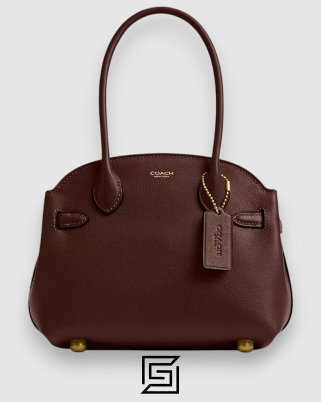 COACH Soft Empire Carryall Bag Brown 21 CCY99