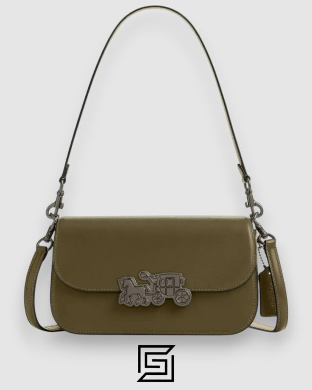 Coach Harper Shoulder Bag Olive Style Number CE65