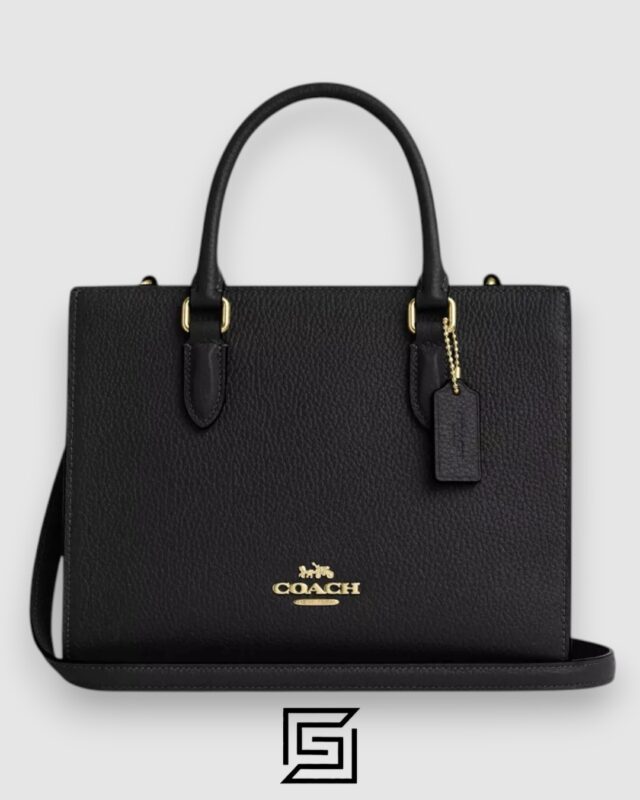 Coach Maggie Small Tote Bag CY668 Black