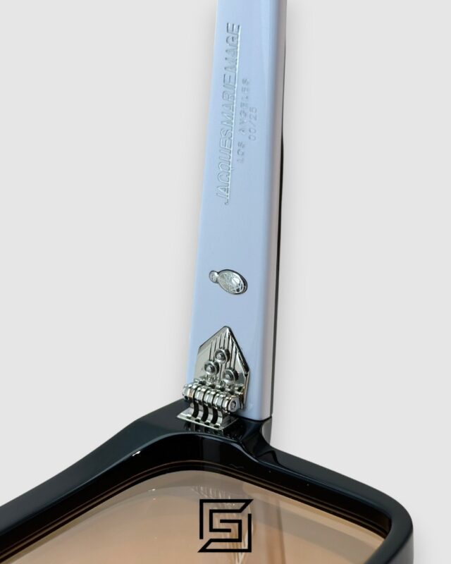 Jacques Marie Mage TRAMONTO Black Frame With Amber Lenses