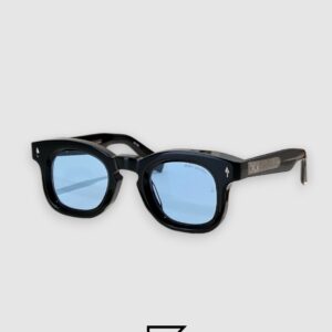 ⁦DEVAUX Black Frame With Blue Lenses⁩ - الصورة ⁦1⁩