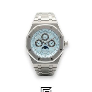 ⁦Royal Oak WF0851 Automatic Stainless Steel 316 Perpetual Calendar Blue Dial⁩ - الصورة ⁦1⁩
