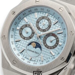 ⁦Royal Oak WF0851 Automatic Stainless Steel 316 Perpetual Calendar Blue Dial⁩ - الصورة ⁦2⁩