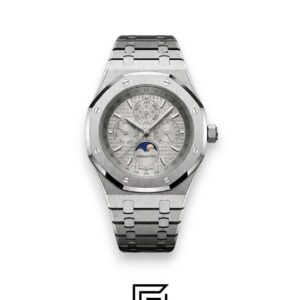 ⁦Royal Oak WF0851 Automatic Stainless Steel 316 Perpetual Calendar Grey Dial⁩ - الصورة ⁦1⁩